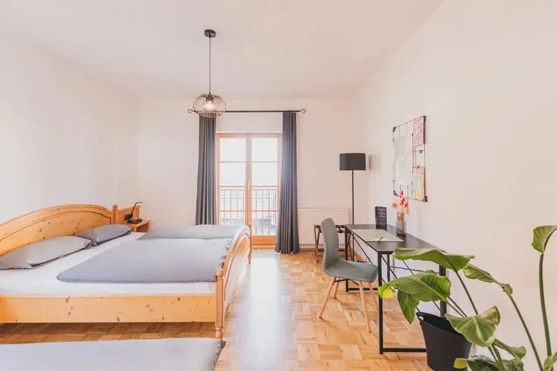 Gästezimmer mit flexibler Aufbettung
